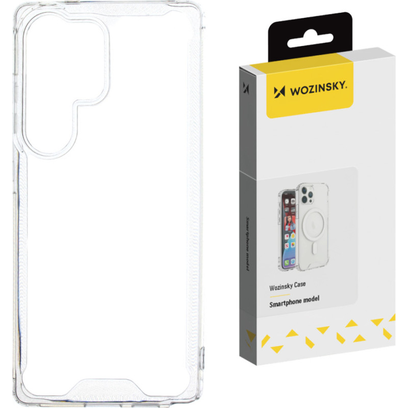 Wozinsky Aizsargvāciņš Samsung Galaxy S25 Clear Corner Case - caurspīdīgs