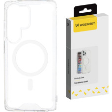 Wozinsky Samsung Galaxy S25 caurspīdīgs stūra maciņš MagSafe aizsargvāciņš - caurspīdīgs