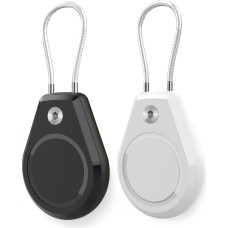 Hurtel Apple AirTag ūdensnecaurlaidīgs korpuss ar tērauda trosi - 2 gab.