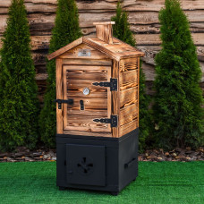 Smokehouse Premium dārza smēķētājs ar tiešo ugunskura bedri