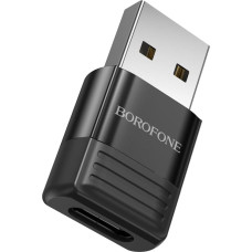Borofone Adapter BV18 - USB to Type C - black