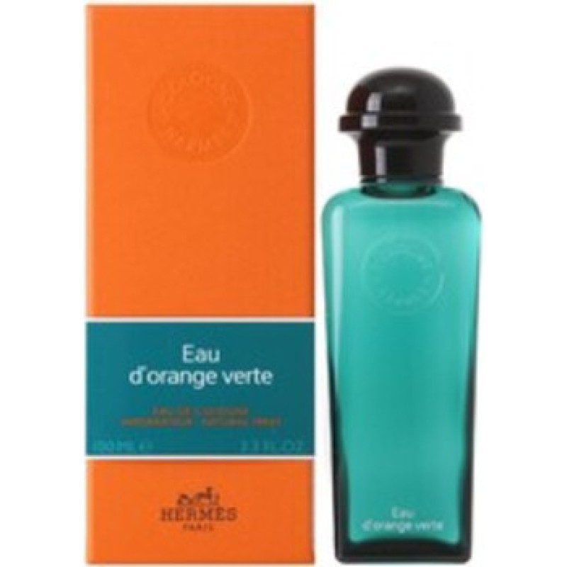 Hermes Eau d'Orange Verte EDC liquid hand soap.