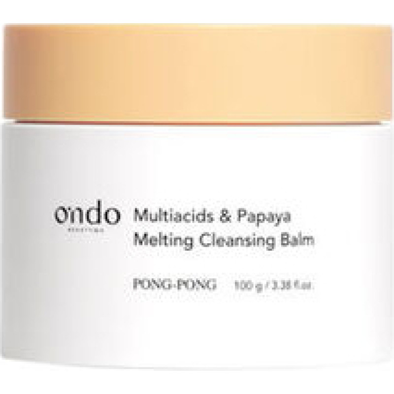 Ondo Beauty 36.5 PONG-PONG Multiacids & Papaya Cleansing Balm - Cleansing balm.