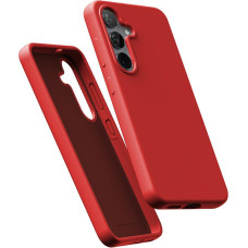 Case Pure MagSafe Silicone Sam S25 Plus red