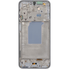 LCD display + Touch Unit + Front Cover Samsung A266B Galaxy A26 5G White (Service Pack)