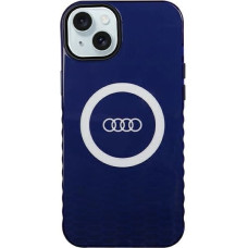Audi IML Big Logo MagSafe case for iPhone 15 Plus | 14 Plus - blue