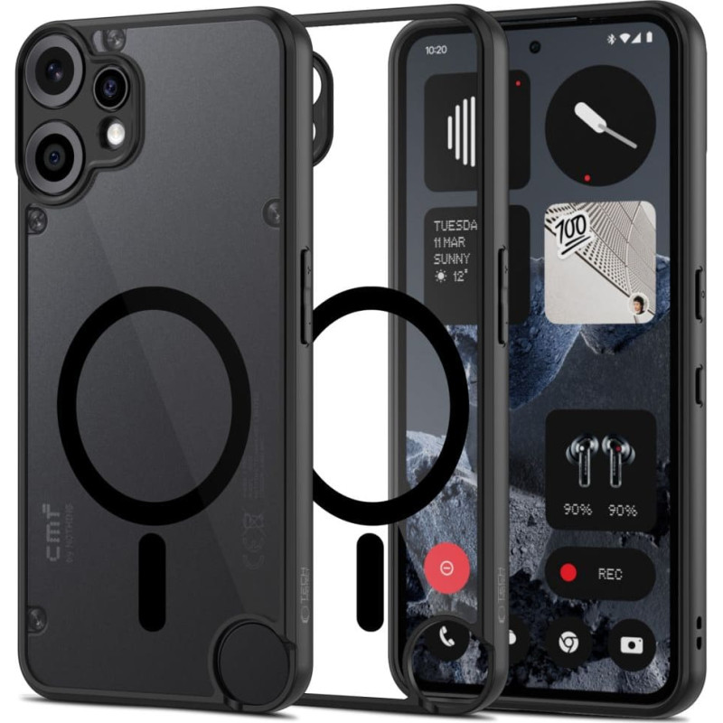 TECH-PROTECT MAGMAT MAGSAFE NOTHING CMF PHONE 2 PRO BLACK|CLEAR