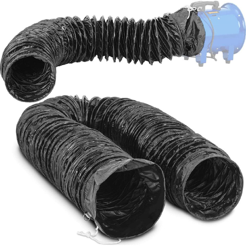 MSW Izplūdes &scaron;ļūtene rūpnieciskajam ventilatoram, diametrs 300 mm, garums 10 m