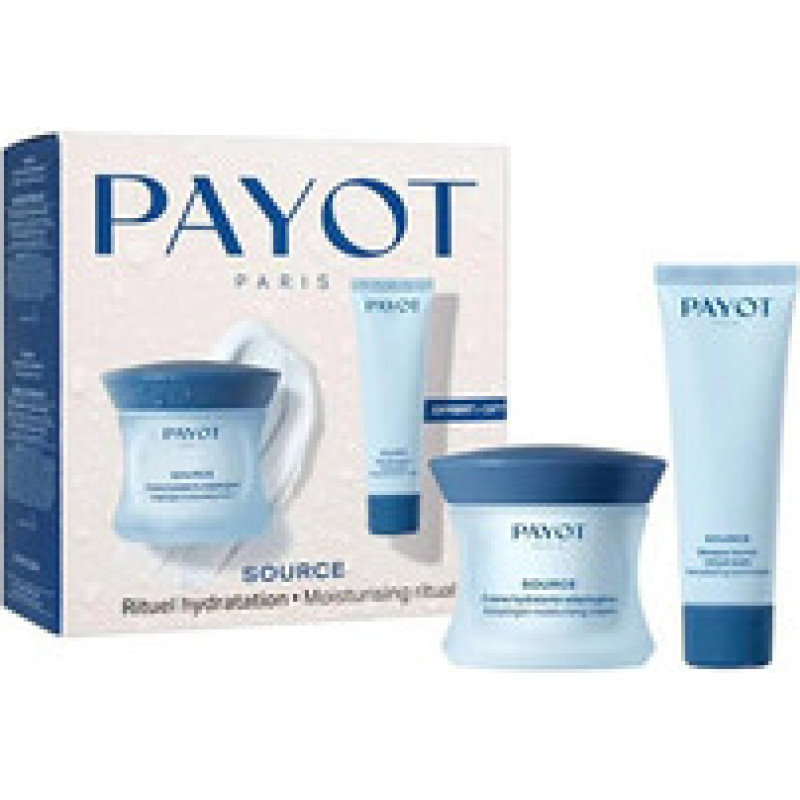 Payot Source Moisturising Ritual Set - Gift set of hydrating skincare.