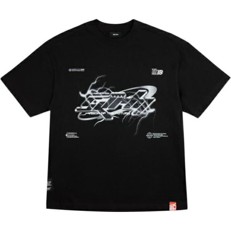 Skinarma T-Shirt Bolt XL czarny|black