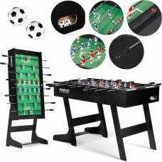 Neo-Sport Neosport galda futbola galds, 121 x 61 x 80 cm, NS-803, melns