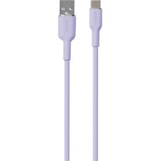 Puro USB-A - USB-C kabelis 1,5 m - violets