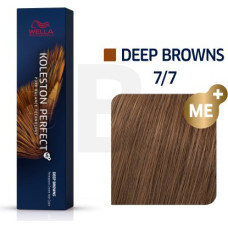 Wella Professionals Koleston Perfect Me+ Deep Browns profesionāla permanentā matu krāsa 7|7 60 ml