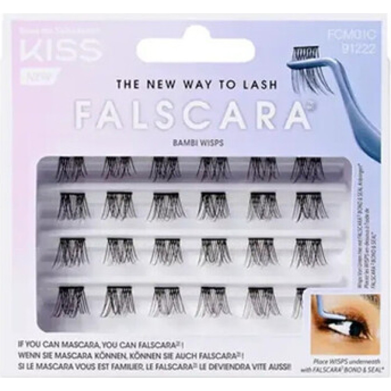 Kiss My Face Falscara Wisps Multi Bambi - Trsov&eacute; uměl&eacute; řasy