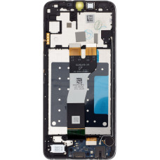 LCD display + Touch Unit + Front Cover + Charging Board Samsung A057 Galaxy A05s Black (Service Pack)
