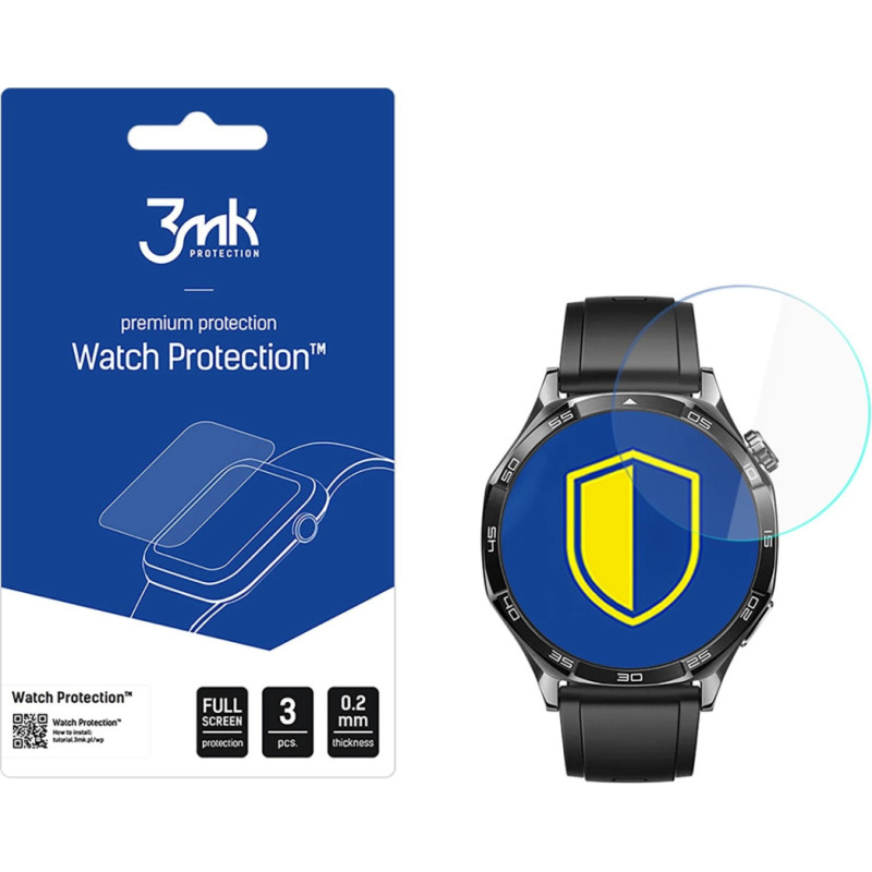 3Mk Protection 3mk Watch Protection FlexibleGlass hybrid glass for Huawei Watch GT 5 Active 46mm
