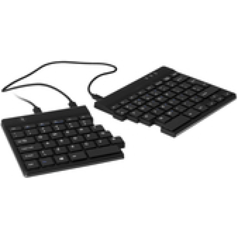R-Go Split   Tastatur US-Layout scwarz