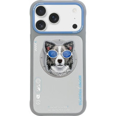 Nimmy Case Nimmy Glasses Cool Dog MagSafe for  iPhone 17 Pro Max grey