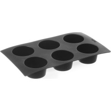 Hendi Nelīpošas silikona cepamās formas cepšanai līdz 260°C. KĒKSIŅI 176x300mm GN1/3 - 677209