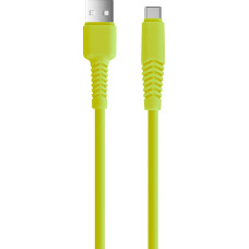 Setty cable USB - USB-C 1,5 m 2,4A KSA-C-1.52.411 lime