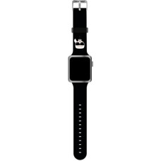 Karl Lagerfeld Karl Head Watch Strap for Apple Watch 38|40mm Black