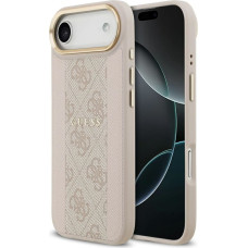 Case Guess 4G Stripe MagSafe for iPhone 17 Air pink