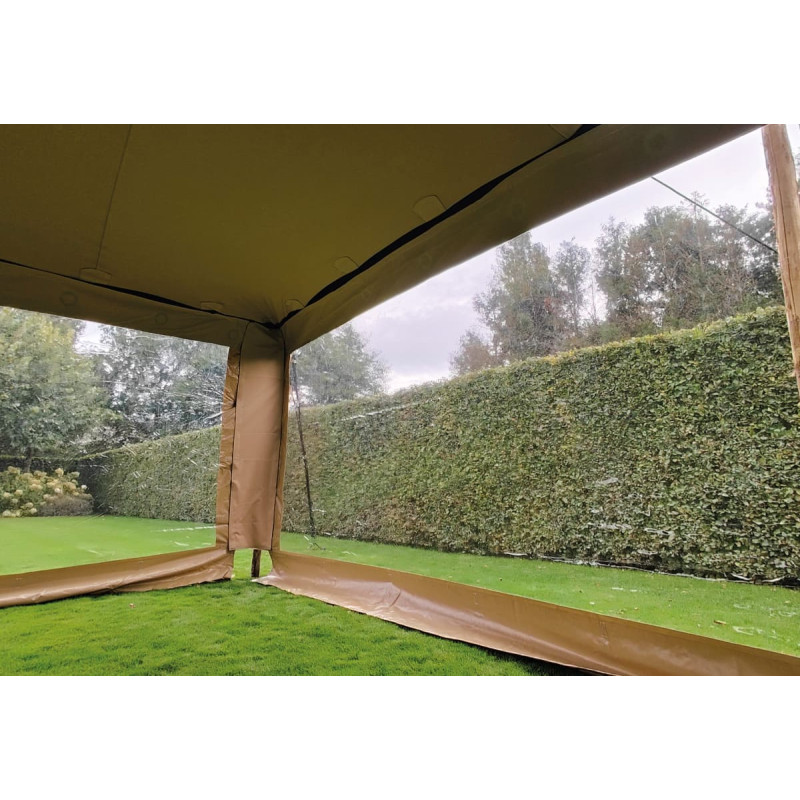 Canvascamp Sānu siena Stretch Q2/Q3 - caurspīdīga 15 m