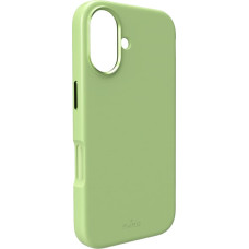 Puro Pure Icon Mag Pro Liquid Silicone Case for iPhone 17, MagSafe Compatible, with Camera Protection and Aluminum Buttons - Green