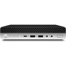 HP EliteDesk 800 G5 i5-9500T| 16GB DDR4|256GB SDD| Windows 11 Pro| Mini dators| melns, sudraba (atjaunots)