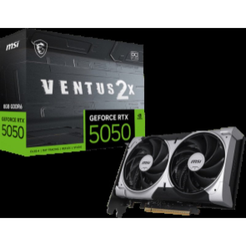 Videokarte MSI GeForce RTX 5050 8G VENTUS 2X OC