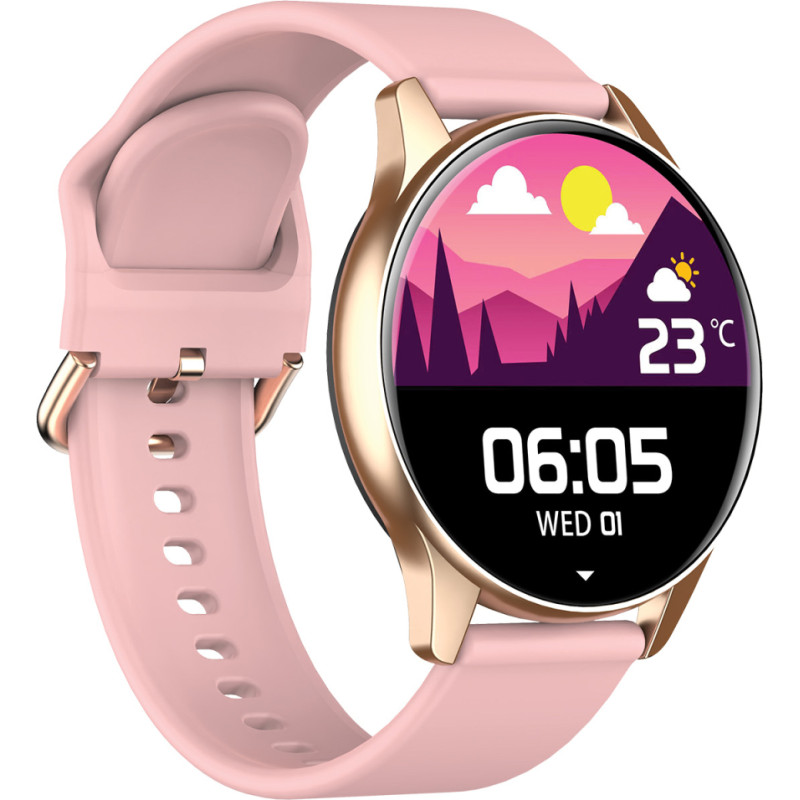 Smartwatch Forever SB-115 lite round ROSEGOLD