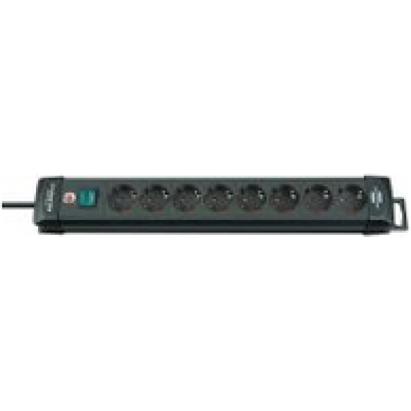Brennenstuhl Premium-Line Power Strip 8-way  switch  3m cable  mountable