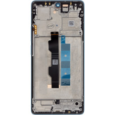 LCD Display + Touch Unit + Front Cover for Xiaomi Redmi Note 14S Blue (Service Pack)