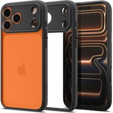 Spigen iPhone 17 Pro Ultra Hybrid aizmugurējais vāciņš - matēti melns