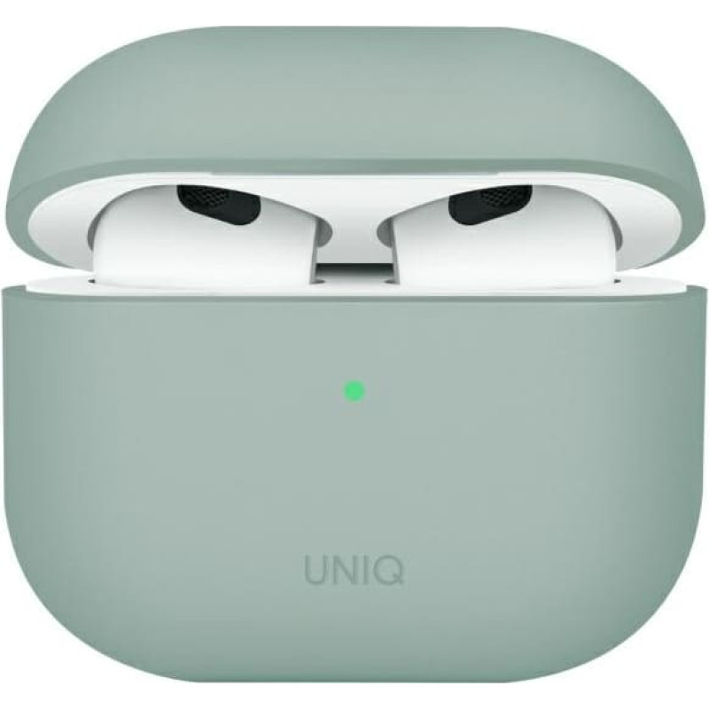 UNIQ case Lino AirPods 4 Silicone iceplant green