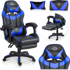 Sofotel Draknor II spēļu krēsls melns un zils