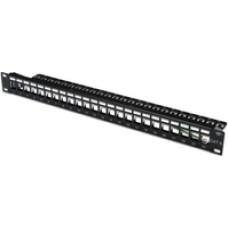 Digitus DN-91411 Modular Patch Panel. shielded 24-port. blank. 1U. rack mount