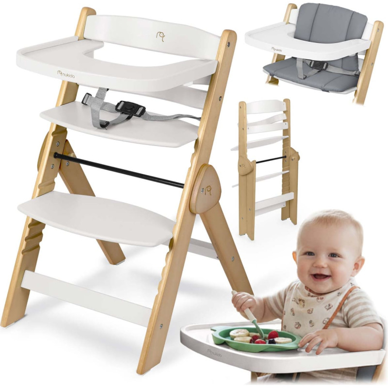 Nukido Timo koka baro&scaron;anas krēsliņ&scaron;