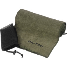Mil-Tec - Mikro&scaron;ķiedras dvielis - 100 x 50 cm - olīvzaļ&scaron; - 16011101
