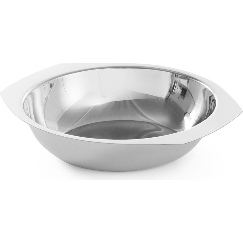 Hendi Tērauda bļoda dārzeņiem un salātiem, diametrs 140 x 35 mm