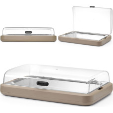 Hendi Vitrīna ar dzesēšanas ieliktni UNIQ GN 1/1 - bēša