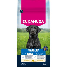 Eukanuba Sausa barība suņiem - Eukanuba Mature Large Chicken, 15 kg