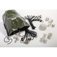 Canvascamp Elastīga telts 18 x 25,5 - stiprinājumu komplekts