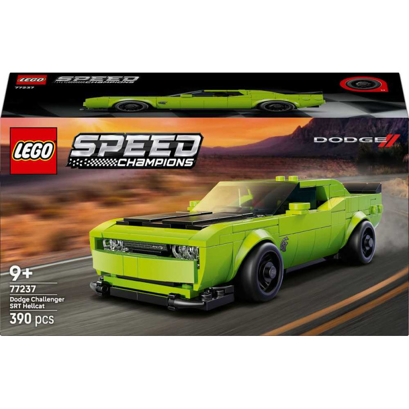 Lego Speed Champions Dodge Challenger SRT Hellcat Sportwagen 77237