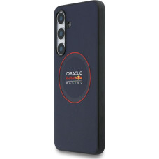 Red Bull PU Leather Red Ring MagSafe Case for Samsung Galaxy S25 FE Navy