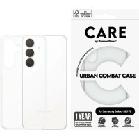 Etui CARE by PanzerGlass Flagship Urban   Combat do Samsung Galaxy S25 FE przezroczysty