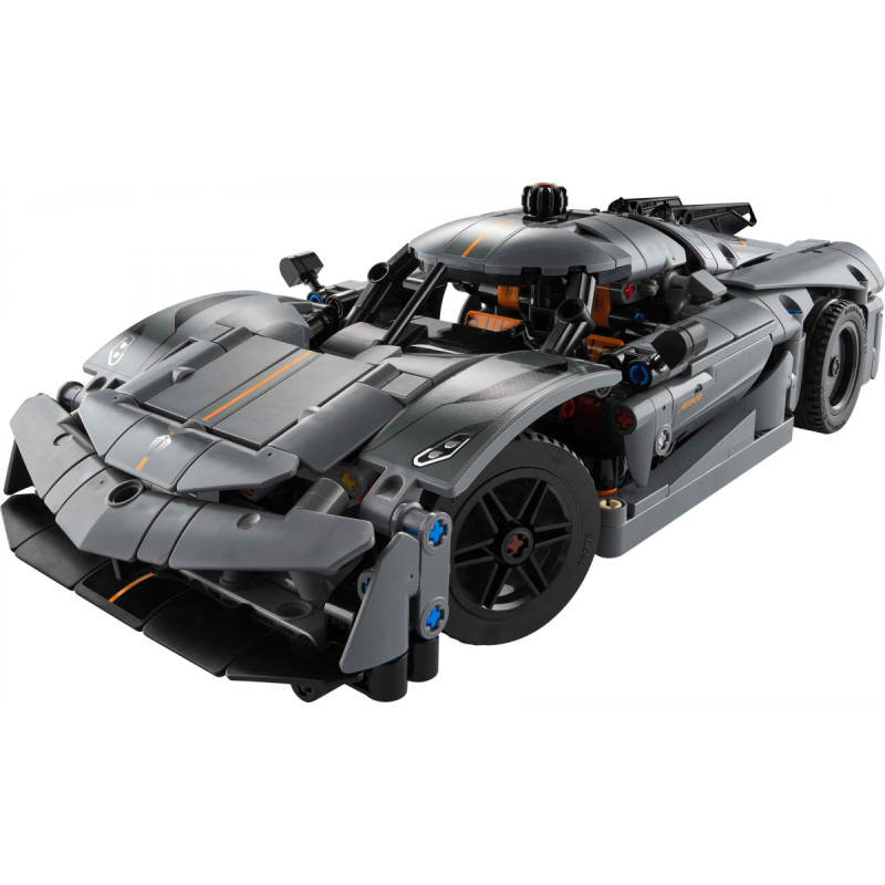 Lego Koenigsegg Jesko Absolut Grey Hypercar 42173