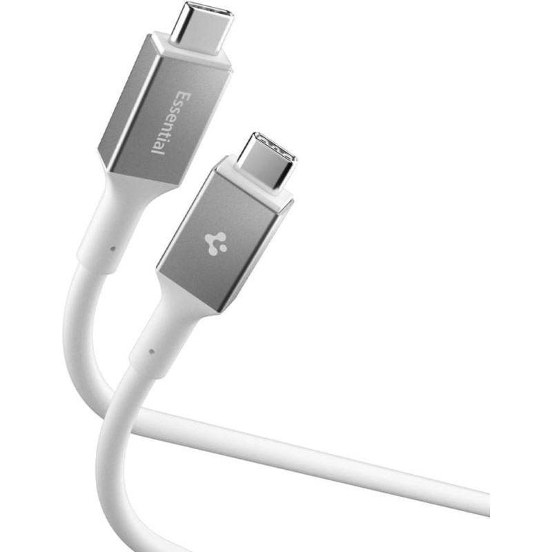 SPIGEN EB24012CC ESSENTIAL TYPE-C CABLE 240W 120CM WHITE