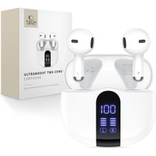 Tech-Protect UltraBoost TWS Core G2 Headphones - White