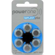 Varta p675IMP powerone implant plus dzirdes aparātu baterijas | 6 gab.